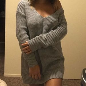 Sweater dress